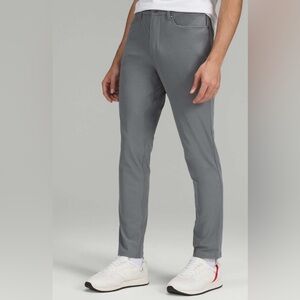 Lululemon Men’s ABC Slim-Fit Pant 34" *Warpstreme- Asphalt Grey/ Size 35